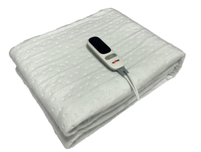 Sonnenkönig Wohndecke – Baumwolle, Fleece, Weiss – 90 × 190 cm