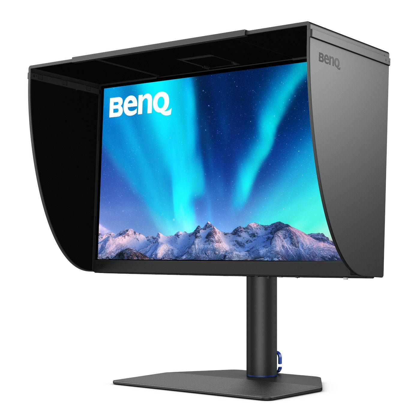 BenQ SW272Q – Monitor, 27", IPS, 60 Hz, 300 cd/m², USB-C (PD 90 W), VESA 100 × 100, Schwarz