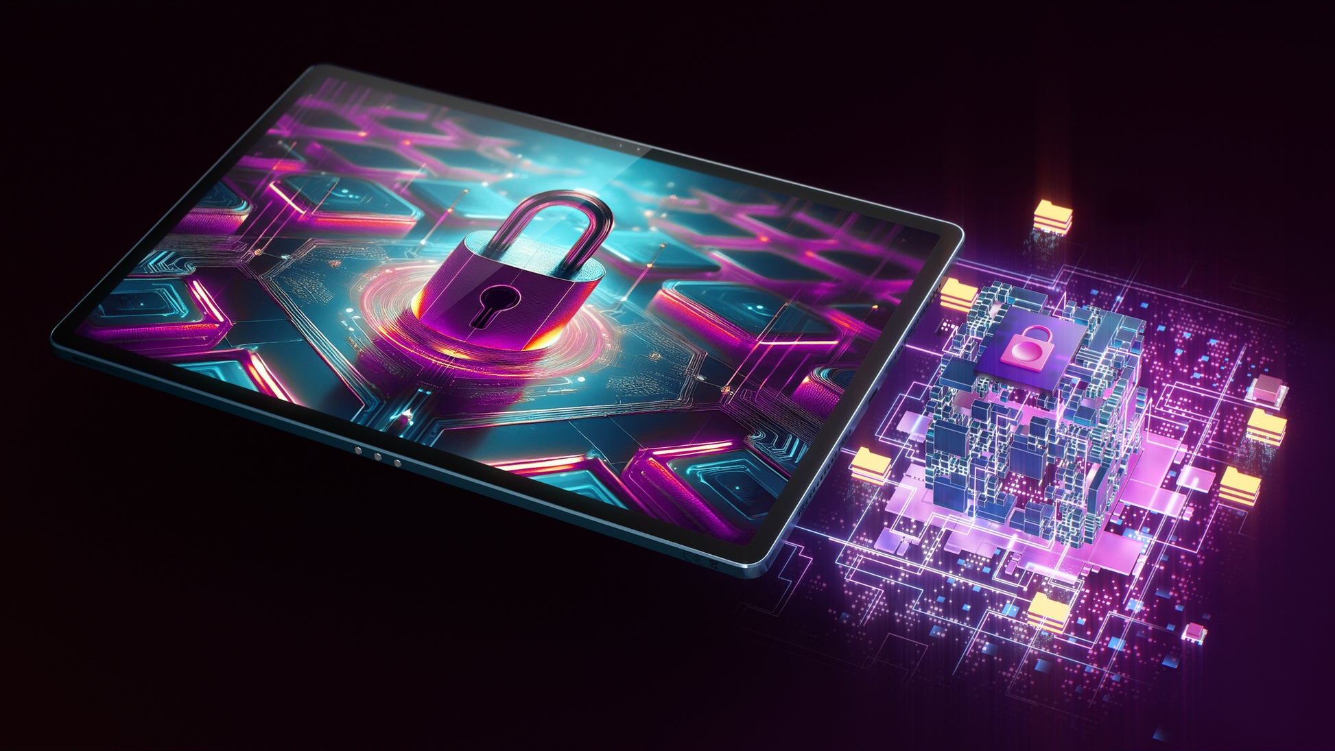 Lenovo Yoga Tab Plus – 12,7", 256 GB, 16 GB RAM, Wi‑Fi, Türkis, IP53