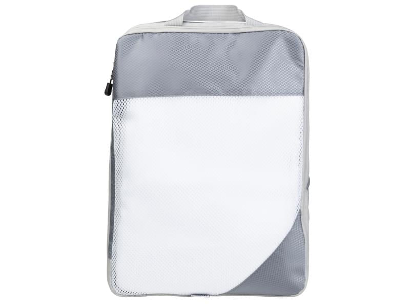 KOOR Packhilfen-Set Traamp Large – mit Reissverschluss, mit Tragegriff – 40 × 9 × 30 cm – grau – 2-teilig