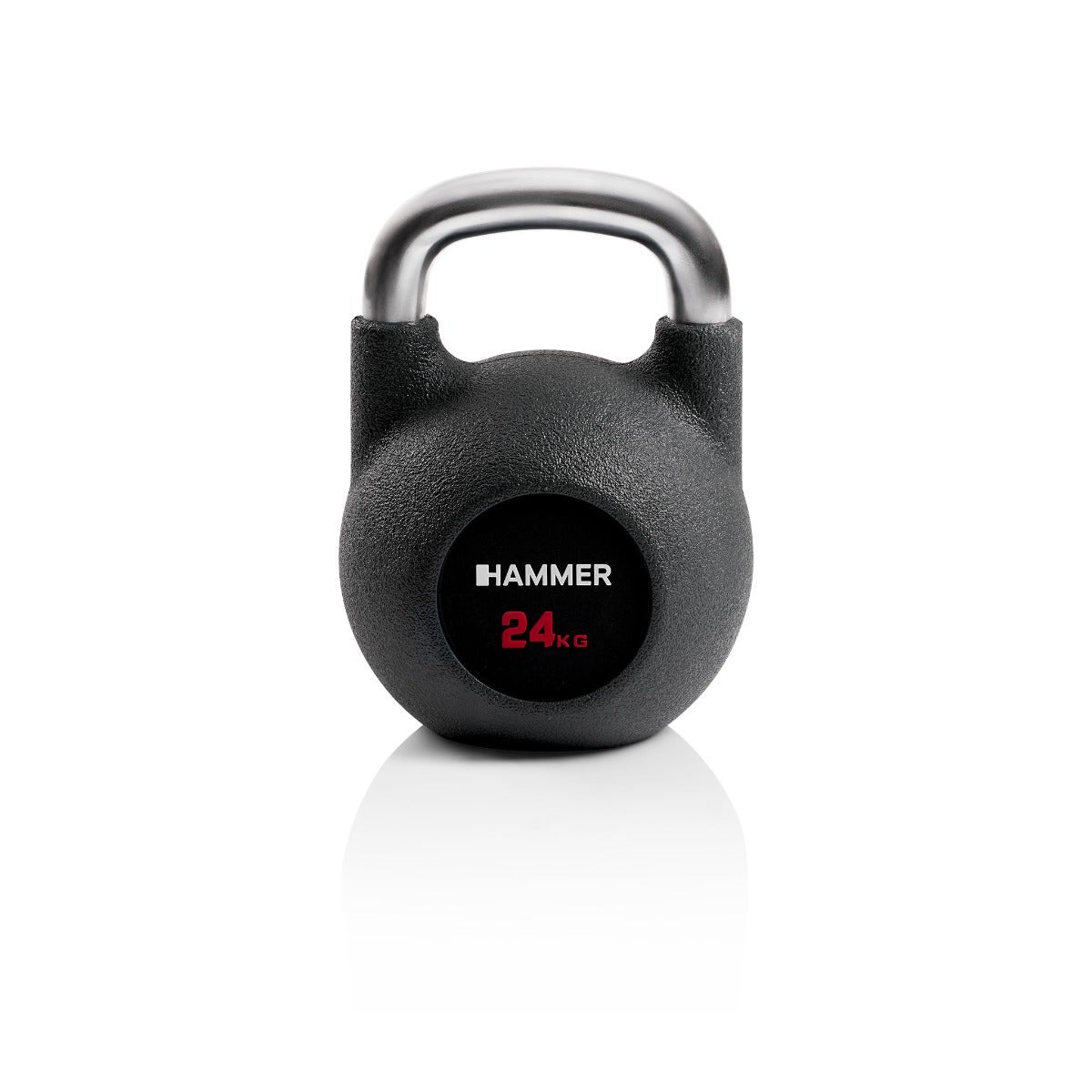 HAMMER Kettlebell Wettbewerb, 24 kg, Gusseisen, Anthrazit – 1 Stück