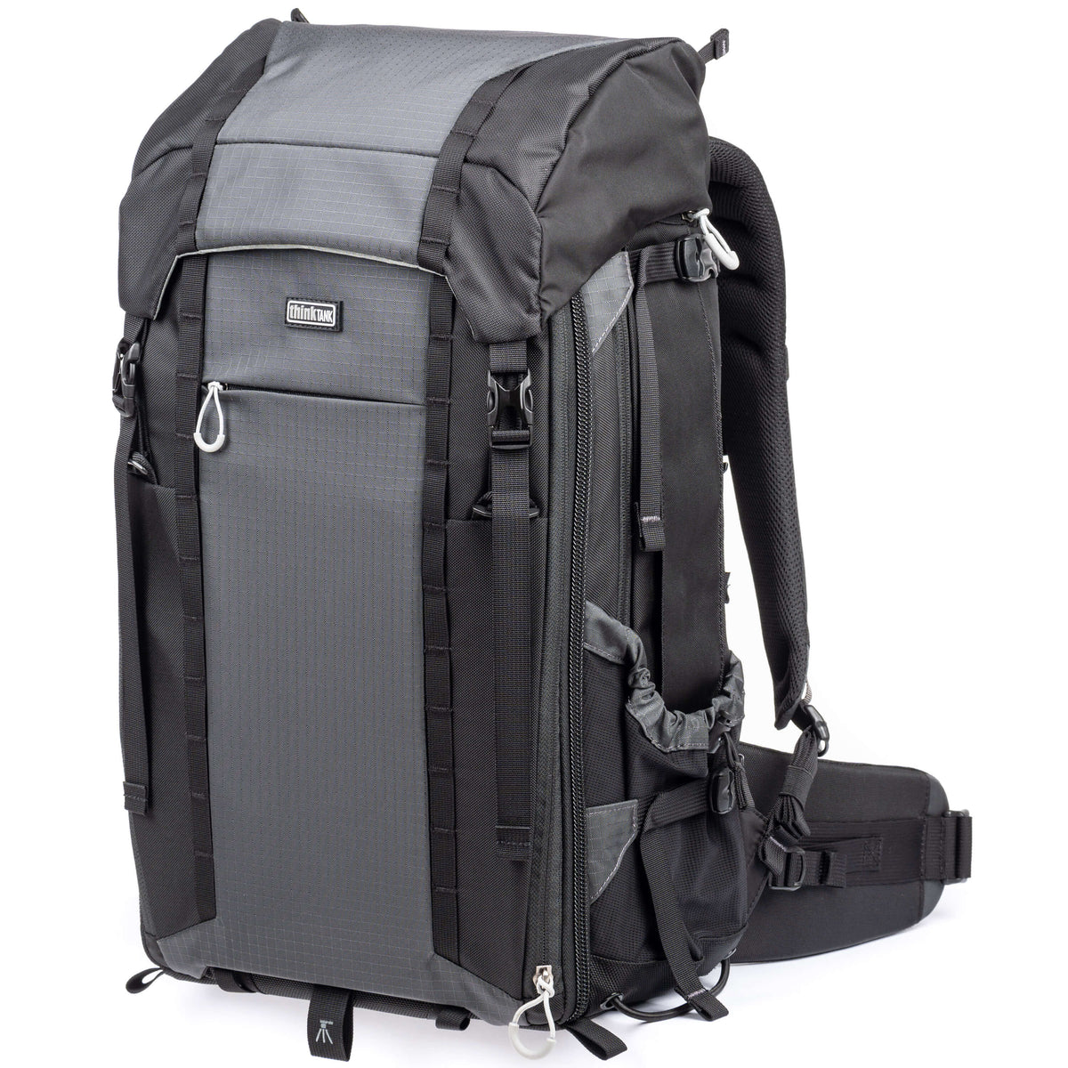 Think Tank FirstLight Rucksack – 35 l, 6 Objektive, wasserfest – für DSLR, Systemkamera, Drohne – Schwarz