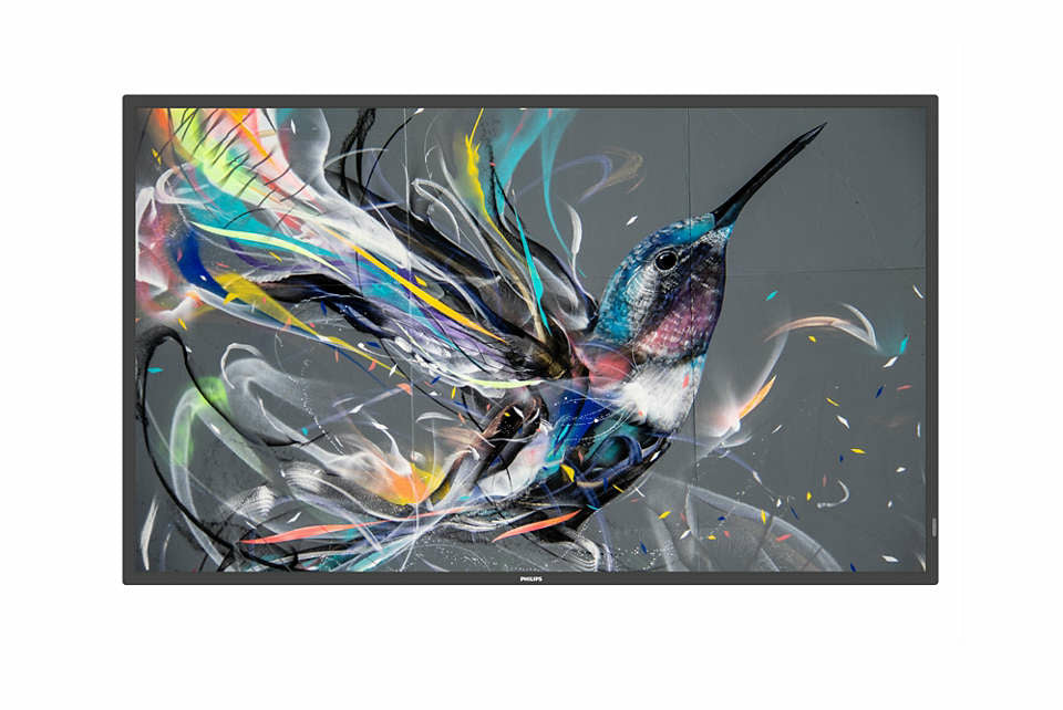 Philips QE-Line 50BDL3650QE/00 – Signage-Display, 50", Ultra HD 4K, 300 cd/m², 18/7, Android