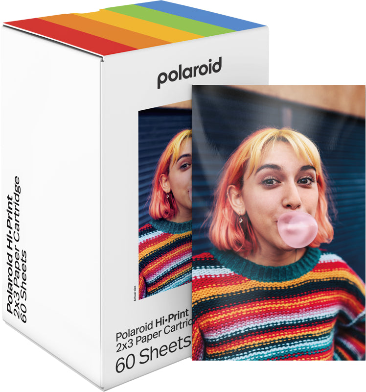 Polaroid Fotopapier – 54 × 86 mm, 60 Blatt – für Polaroid Hi-Print Gen 2
