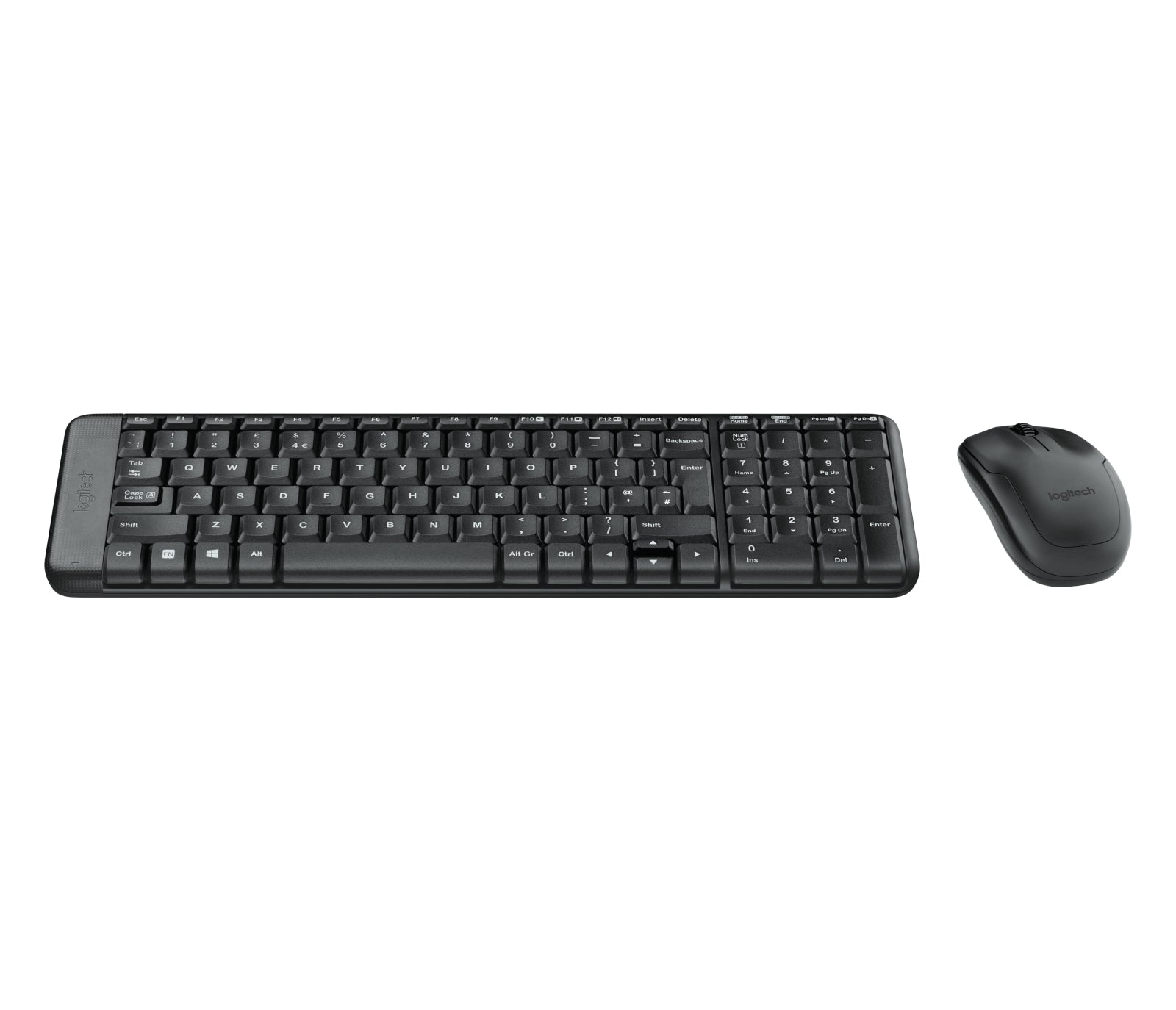 Logitech MK220 – Tastatur- und Maus-Set – 2,4 GHz USB-A (Empfänger) – QWERTZ – Schwarz