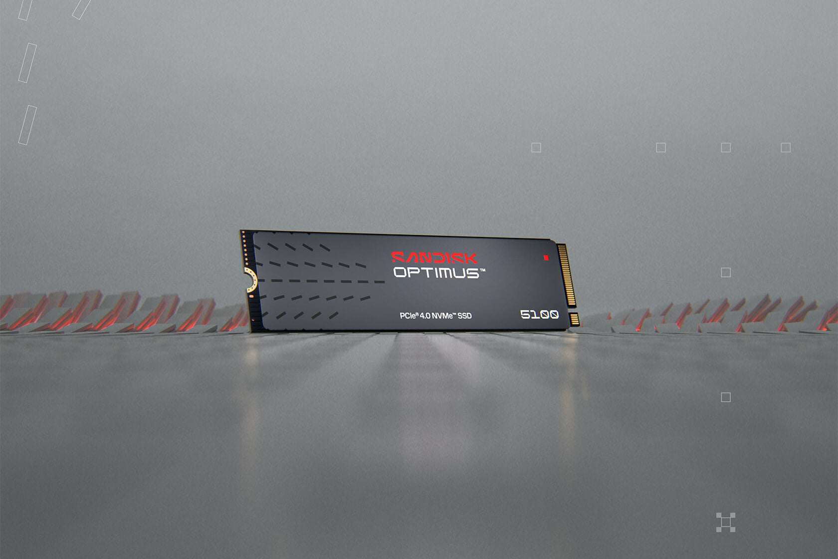 SanDisk Optimus 5100 – für M.2 2280, NVMe, PCIe 4.0