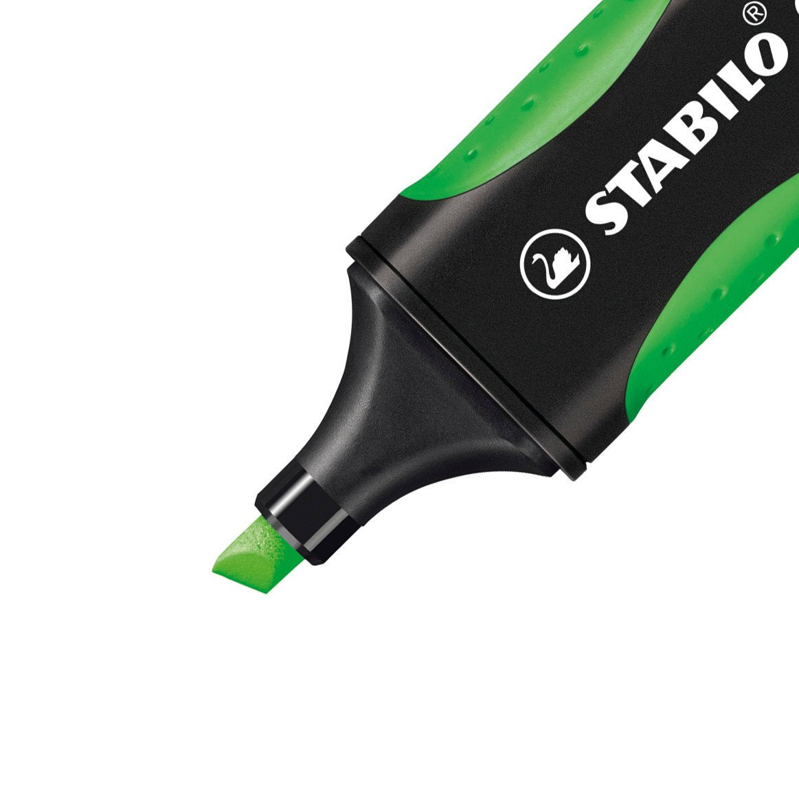 STABILO BOSS Textmarker Grün – Keilspitze, 2–5 mm, nachfüllbar