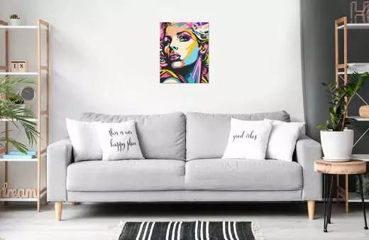 Ravensburger Colorful Woman – Malset – Gesicht – 24 × 30 cm – ab 12 Jahren