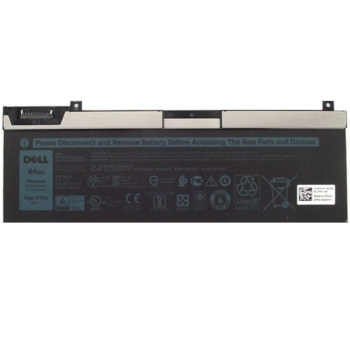 DELL Notebook-Akku – für Dell-Notebooks – 64 Wh, 4 Zellen – Schwarz