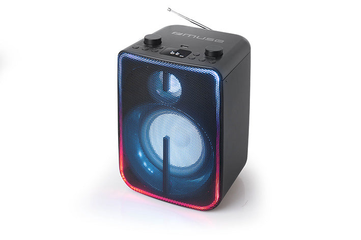 Muse M-1802 DJ – Party-Lautsprecher – 60 W, Bluetooth 5.0, LED, 5 h – Schwarz