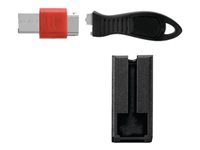 Kensington USB-Schloss mit Kabelschutz Quadrat Zubehörtasche