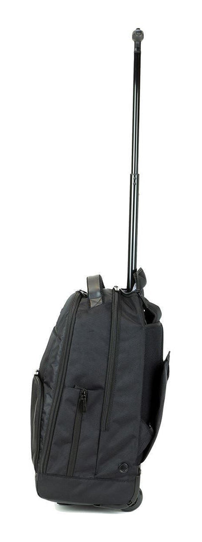 Targus Trolley-Rucksack – 30 l, mit Rollen, mit Tablet-Fach, Polyester – Schwarz, 220 × 515 × 360 mm