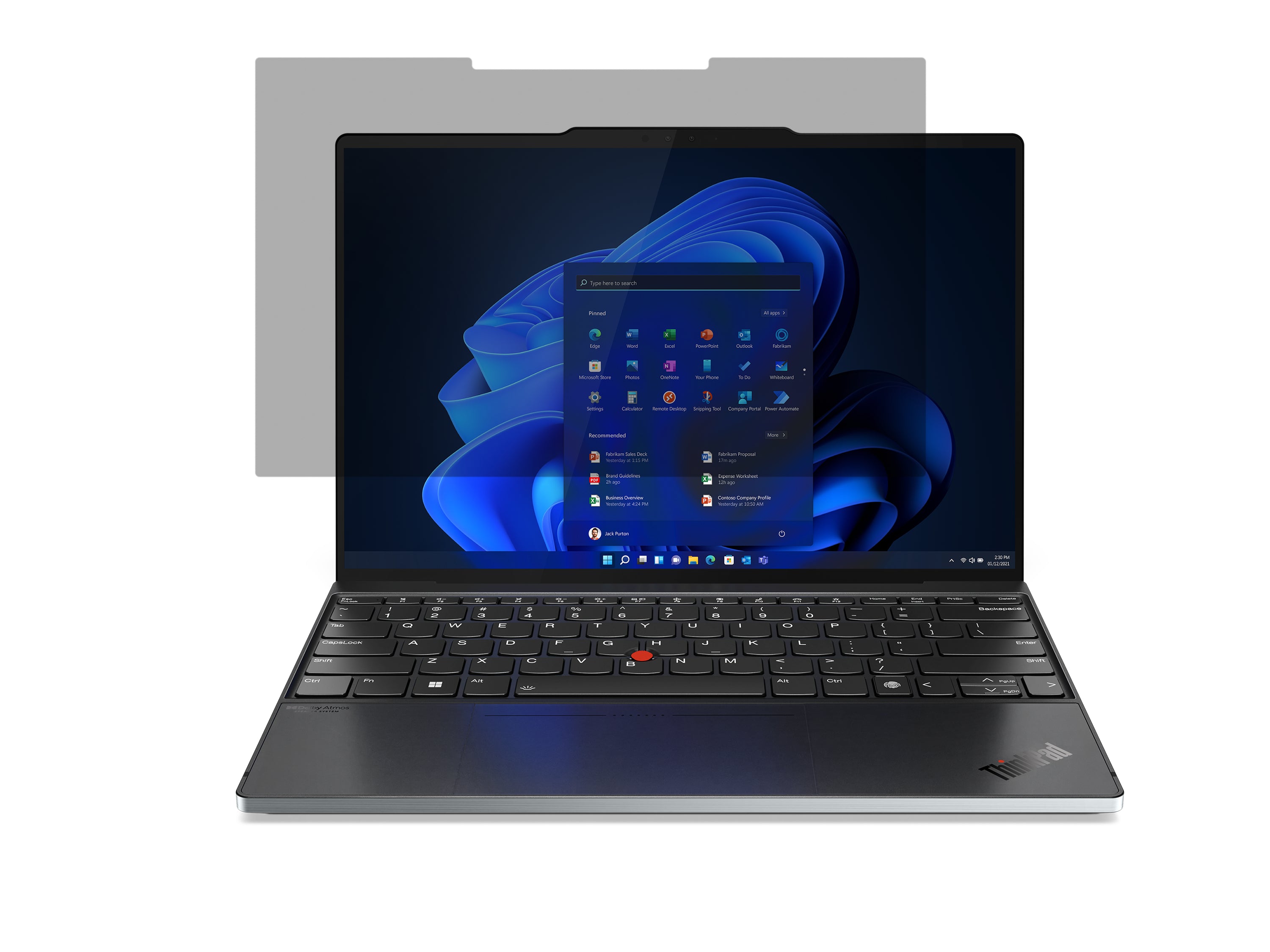 Lenovo Blickschutzfilter für Laptop Z13 13,3", 16:10
