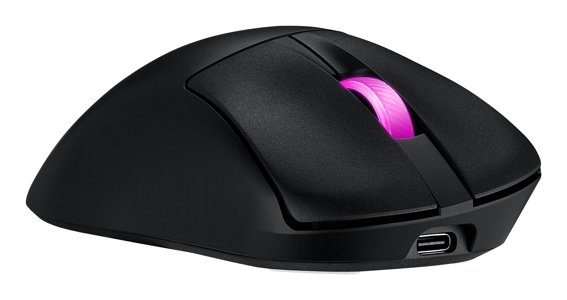 ASUS ROG Keris II Origin Gaming-Maus – kabellos, Bluetooth, USB-A, 42'000 dpi, für Rechtshänder, schwarz