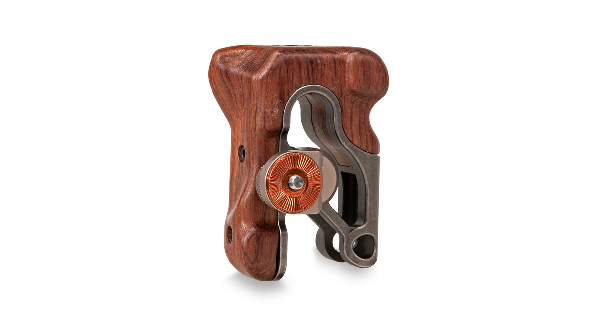Tilta TA-LWH2 Griff – links, Walnuss/Holz, Aluminium/Edelstahl, 1/4"-20 Gewinde, 227 g