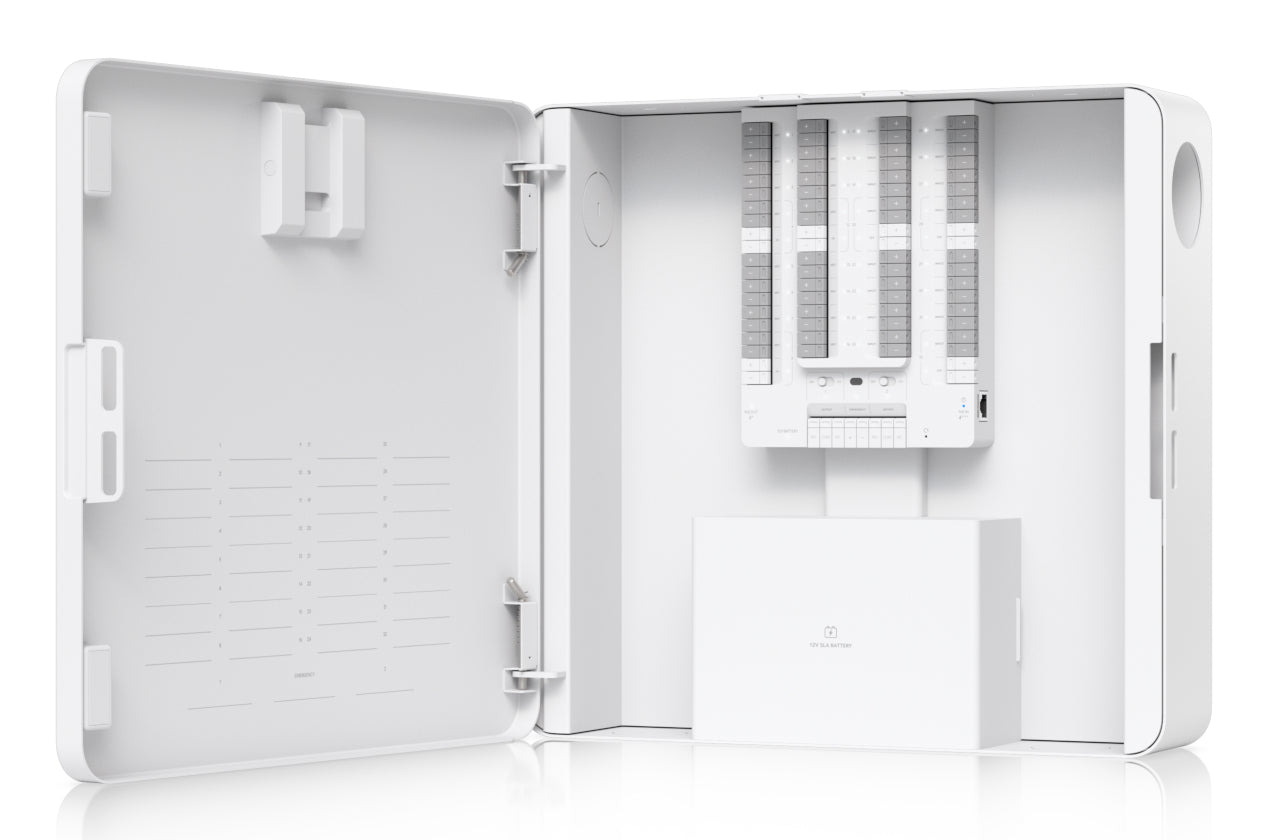 Ubiquiti Sensor-Hub/Pod, PoE++, 32 Zonen, 33 Eingänge, für SuperLink Gateway & PoE++/10G PoE+++ Adapter