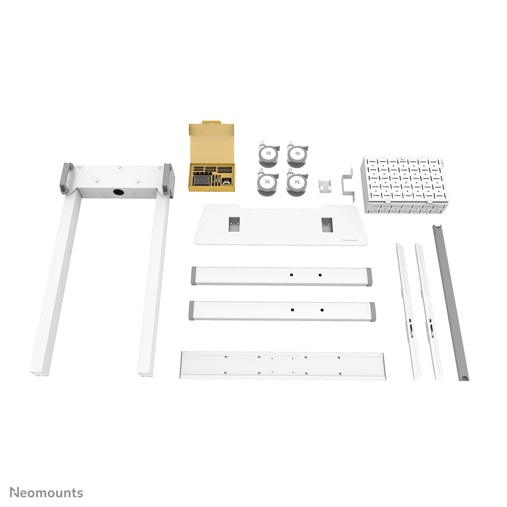 Neomounts FL55-875WH1 – Trolley, motorisiert, für 55–100″, VESA 100×100–800×600, bis 110 kg