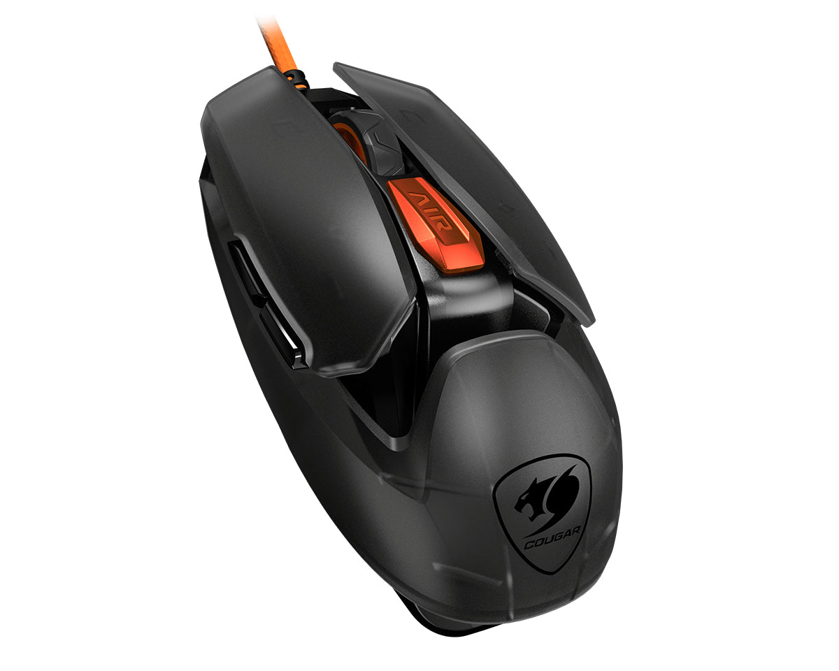 COUGAR Gaming AirBlader Tournament – Gaming-Maus – Kabelgebunden (USB‑A), 20000 DPI, Rechts, Schwarz
