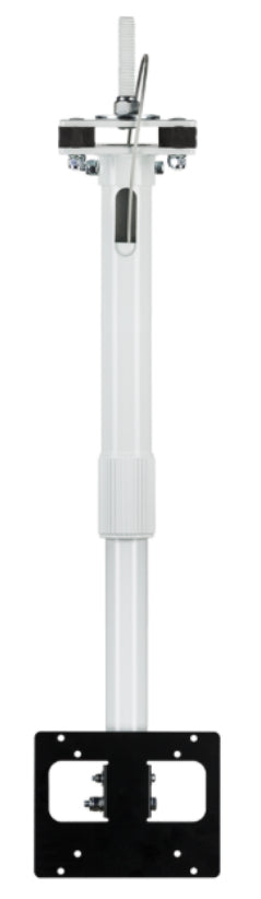 Zebra Halterung Teleskopisch Verstellbar – Monitor-Deckenhalterung – 36–66″ – VESA 75×75/100×100 mm