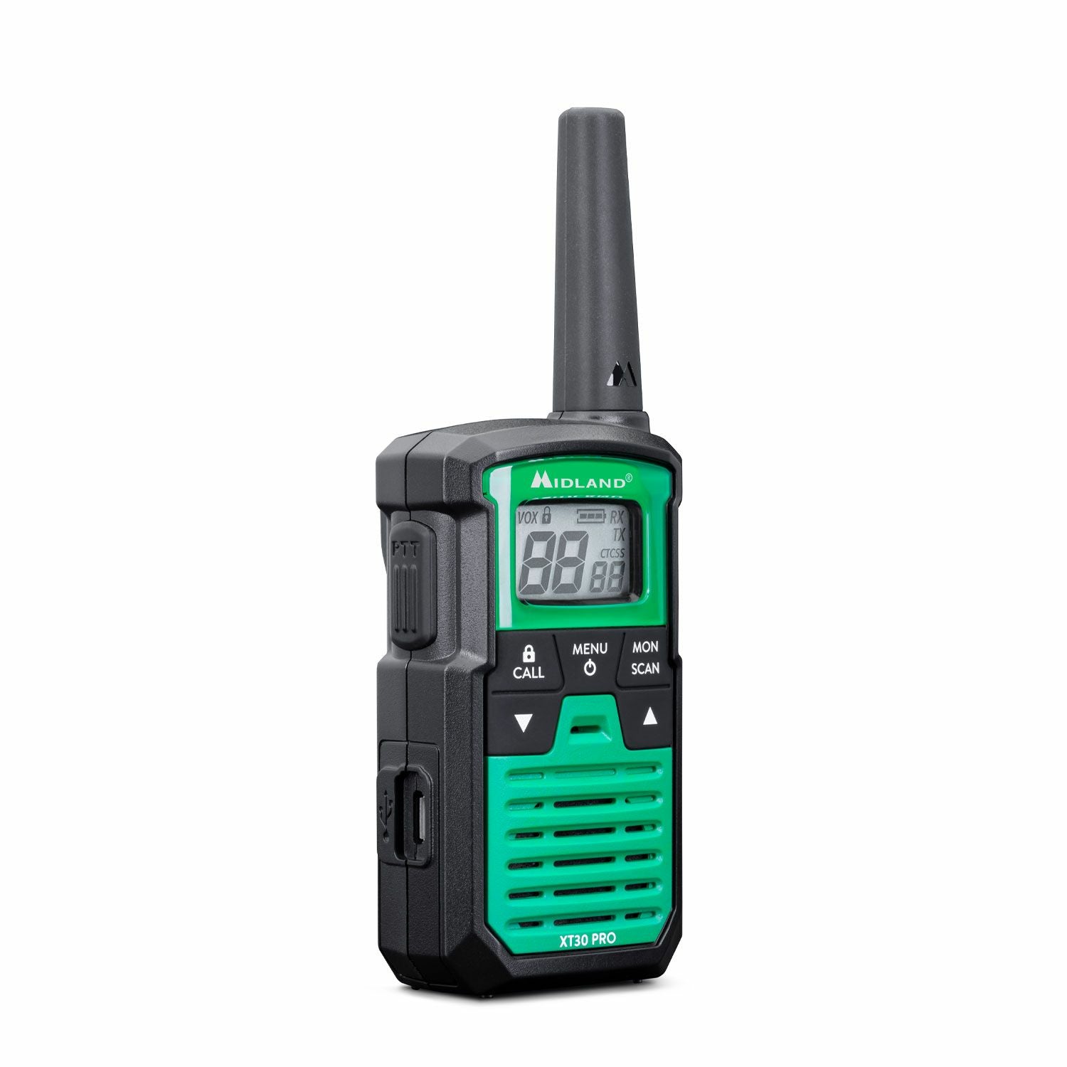 Midland XT30 Pro – Handfunkgerät, spritzwassergeschützt, 6 km Reichweite, 16 Kanäle