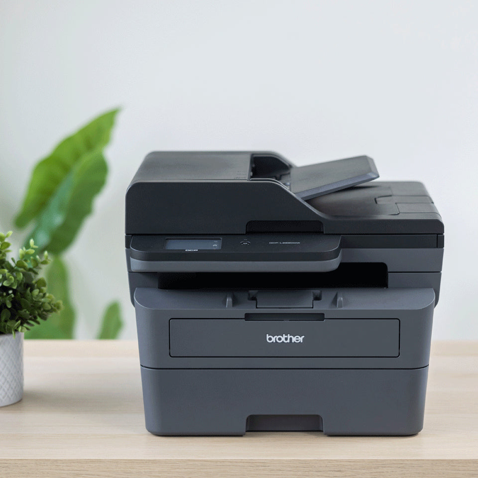 Brother DCP-L2660DW – S/W Laser-MFP A4, 3-in-1 – USB/LAN/WLAN – Duplex, ADF, 50 Blatt ADF – 34 ppm S/W