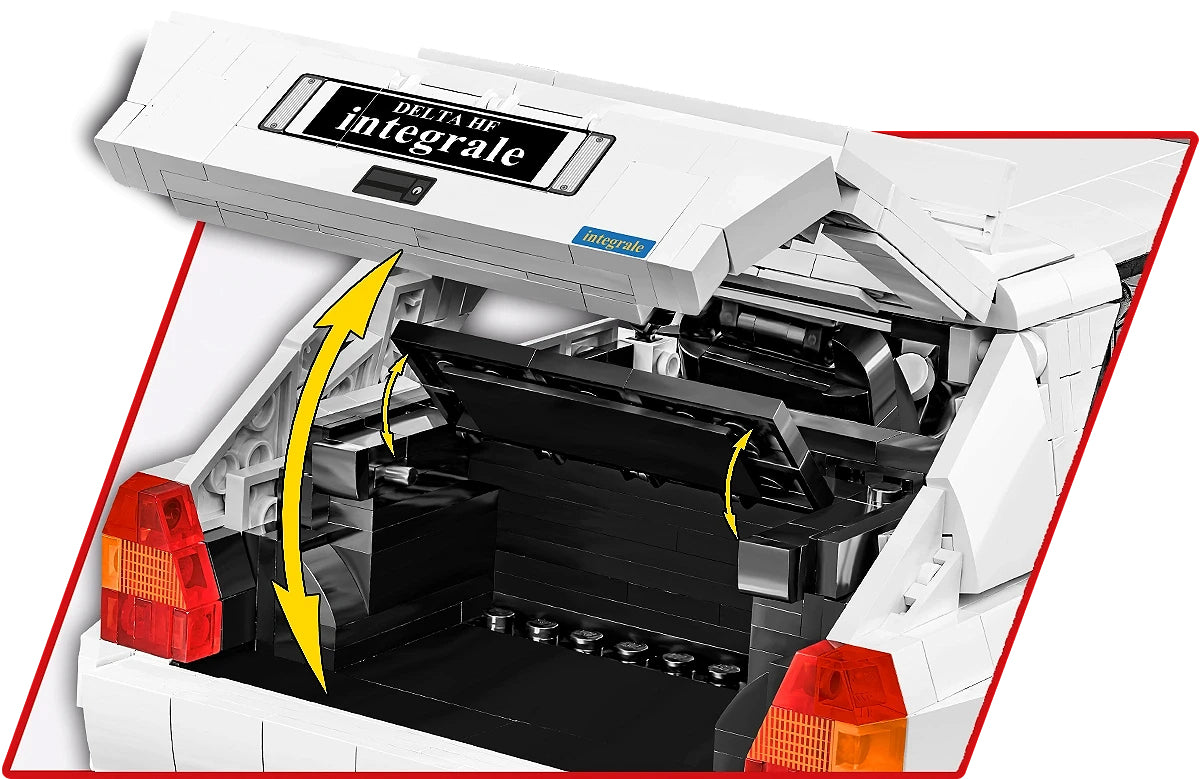 COBI 3D Puzzle Lancia Delta HF Integrale EVO – 2294 Teile – 14 × 33 × 12,5 cm – ab 10 J. – Kunststoff