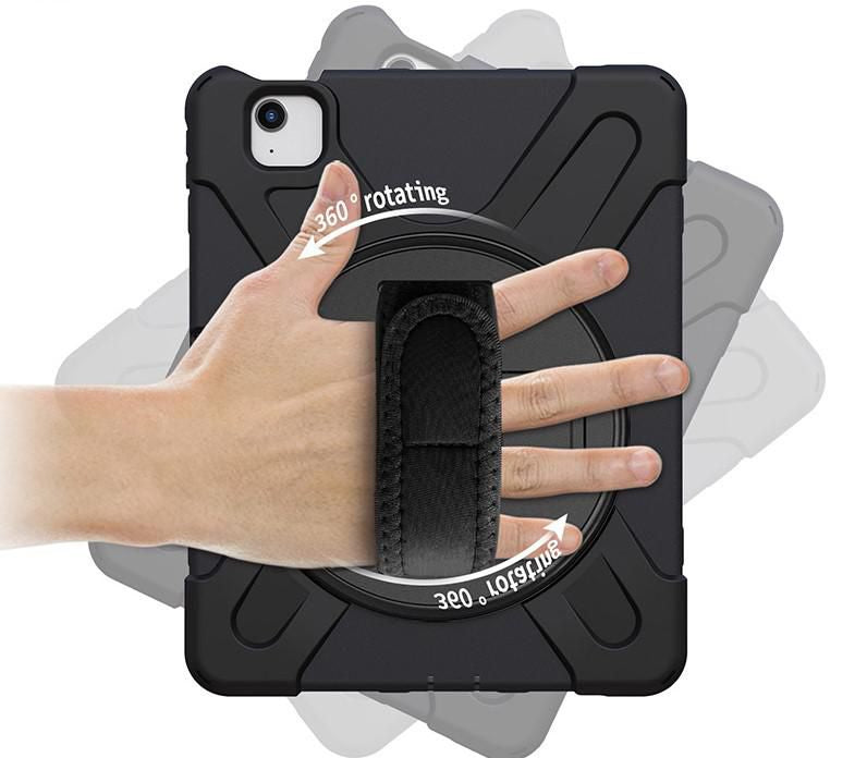 eSTUFF Tablet-Hülle für iPad Air 10,9" (4.–5. Gen.) – Schwarz