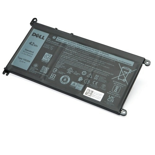 DELL Notebook-Akku – für DELL Notebooks – 42 Wh, 3 Zellen – Schwarz