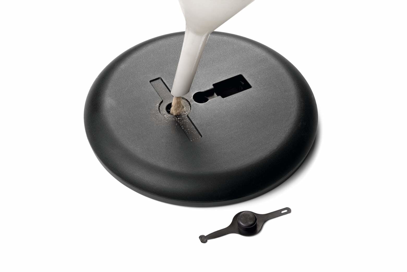 Durable Infoständer – für A4 Hoch-/Querformat, 1 Fach, silber, Metall, 250×250×1205 mm