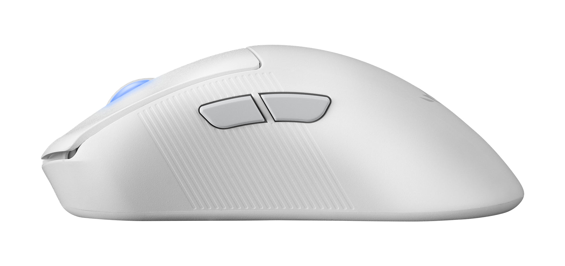 ASUS ROG Keris II WL Ace WHT Gaming-Maus – kabellos, Bluetooth + 2,4 GHz, USB-A, 42'000 dpi, 4 Tasten, für Rec