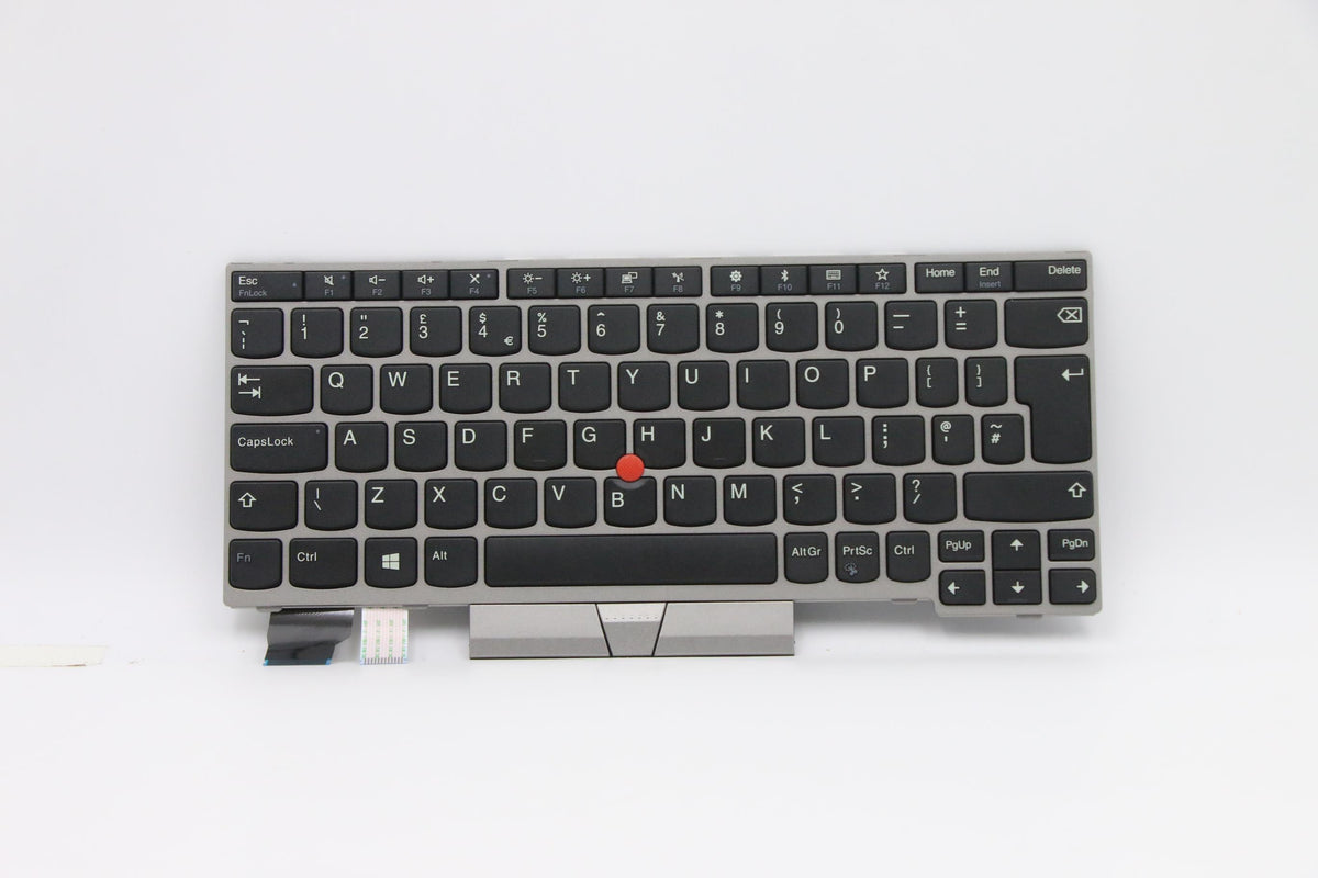 Lenovo 01YP828 – Notebook-Ersatztastatur – QWERTY (UK-INT) – Silber – für ThinkPad L13 Yoga (20R5, 20R6)