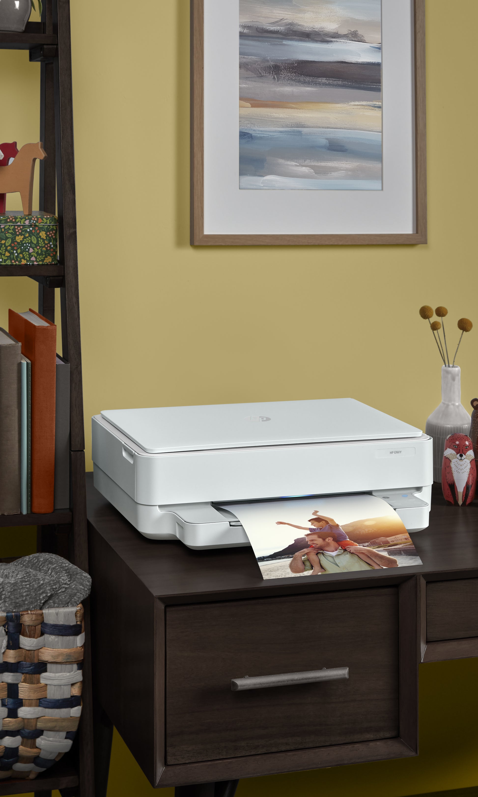 HP ENVY 6032 – Farbtintenstrahl-Multifunktionsdrucker, A4, 3-in-1, Duplex, WLAN, AirPrint, Mopria