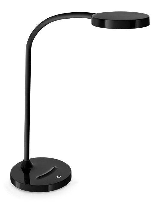 CEP FLEX 200290001 LED-Tischleuchte – Netzbetrieb, dimmbar, Schwarz, 7 W