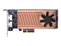 QNAP QM2-2P2G2T PCIe Netzwerkkarte – 2× RJ‑45, 2,5 Gbit/s – PCIe Gen3 x4 – für NAS