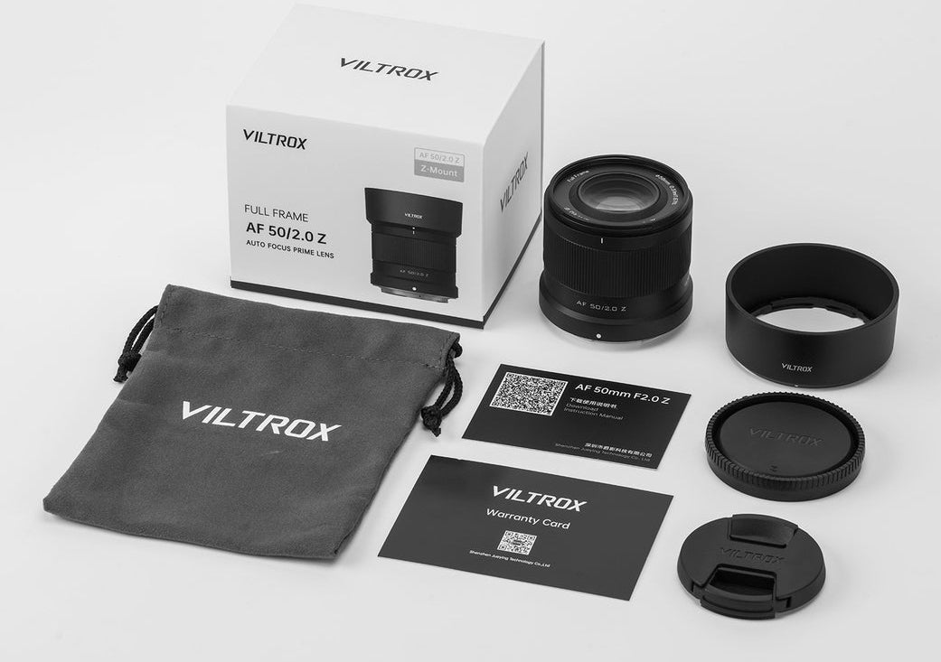 Viltrox AF 50 2.0 Z Objektiv – 50 mm f/2 – für Nikon Z