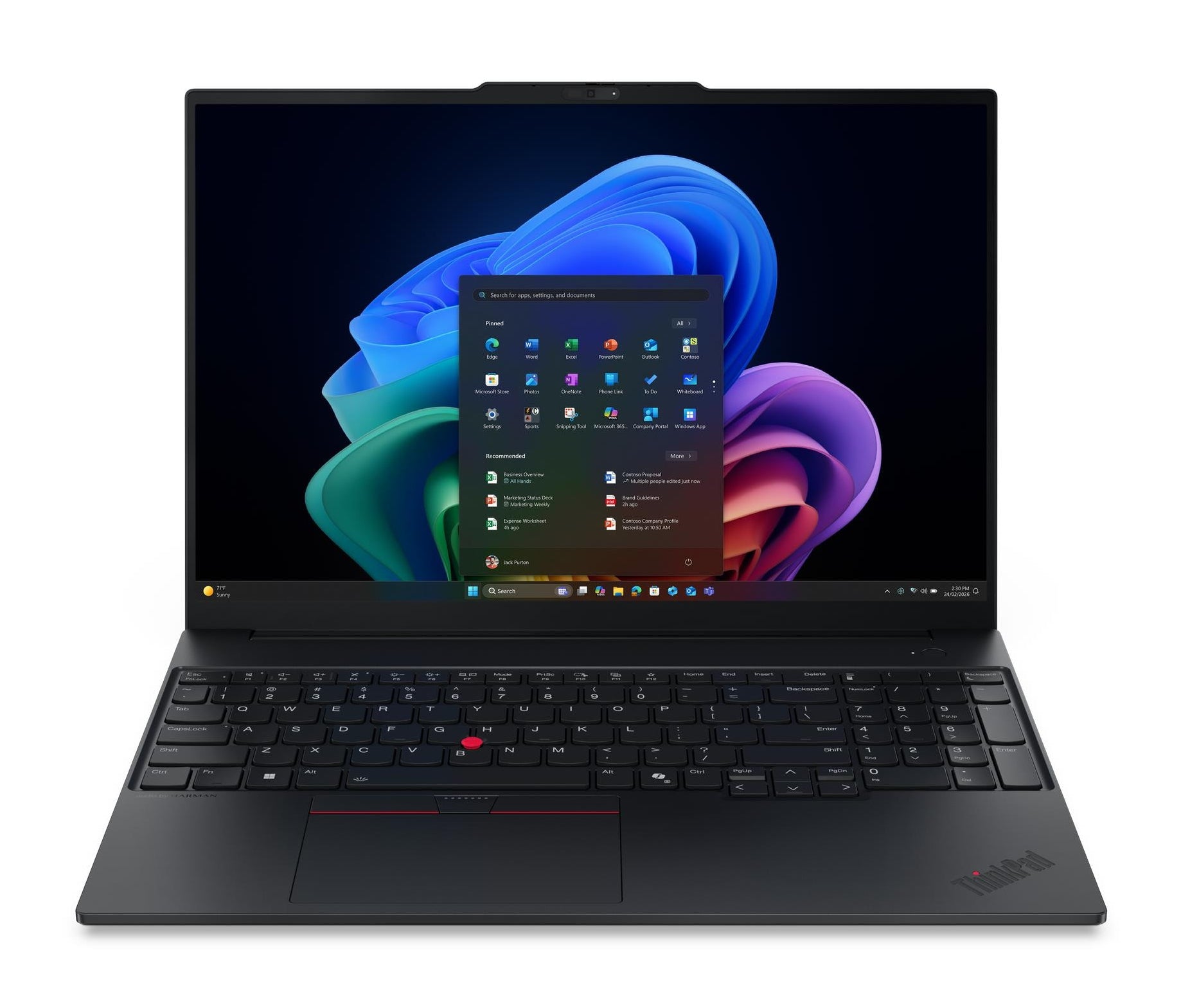 Lenovo ThinkPad E16 G4 – 16" WUXGA, Core Ultra 7 355, 16 GB, 512 GB SSD, Win 11 Pro, QWERTZ (CH)