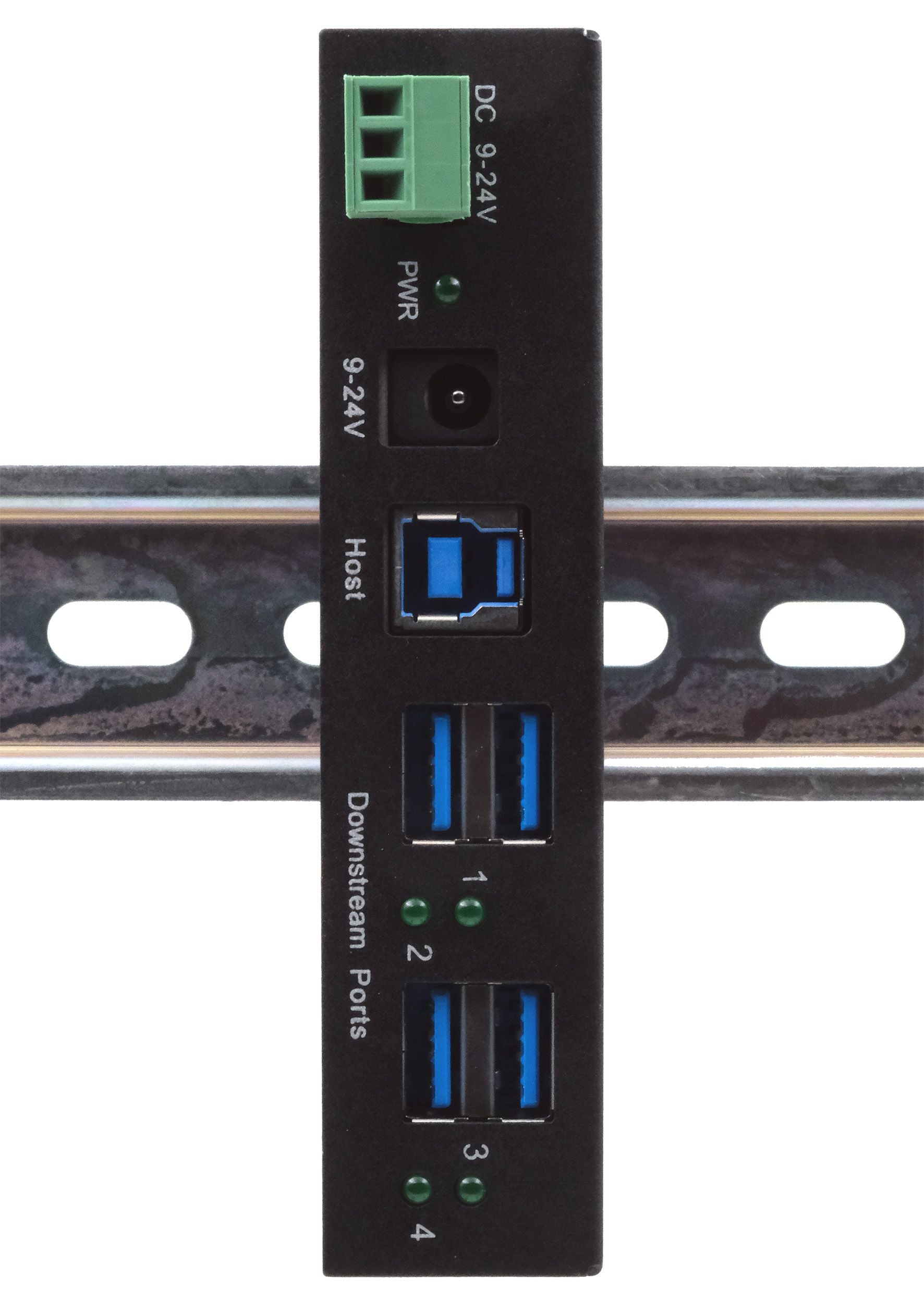 EXSYS EX-11244HMS USB-Hub – USB 3.2 Gen 1, 4× USB-A, für Windows/Mac/Linux