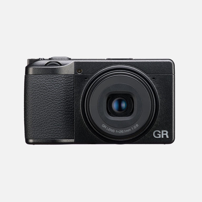 Ricoh GR IIIx HDF – Kompaktkamera, 24,2 MP APS-C, 1080p, Schwarz