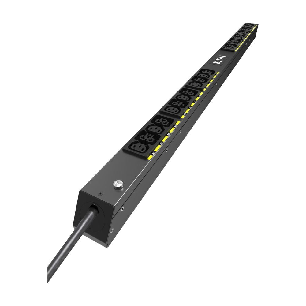 Eaton Rack-PDU G4 BA – 0U, senkrecht, 12× IEC C13, 12× C39, CEE 16A 1Ph (IEC 60309), 230 V/16 A, einphasig, 3 m