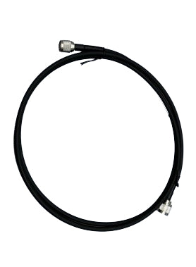 Zebra CBLRD-3B4001800R Antennenkabel – RP-TNC zu N-Typ, 4,5 m, LMR240, Schwarz