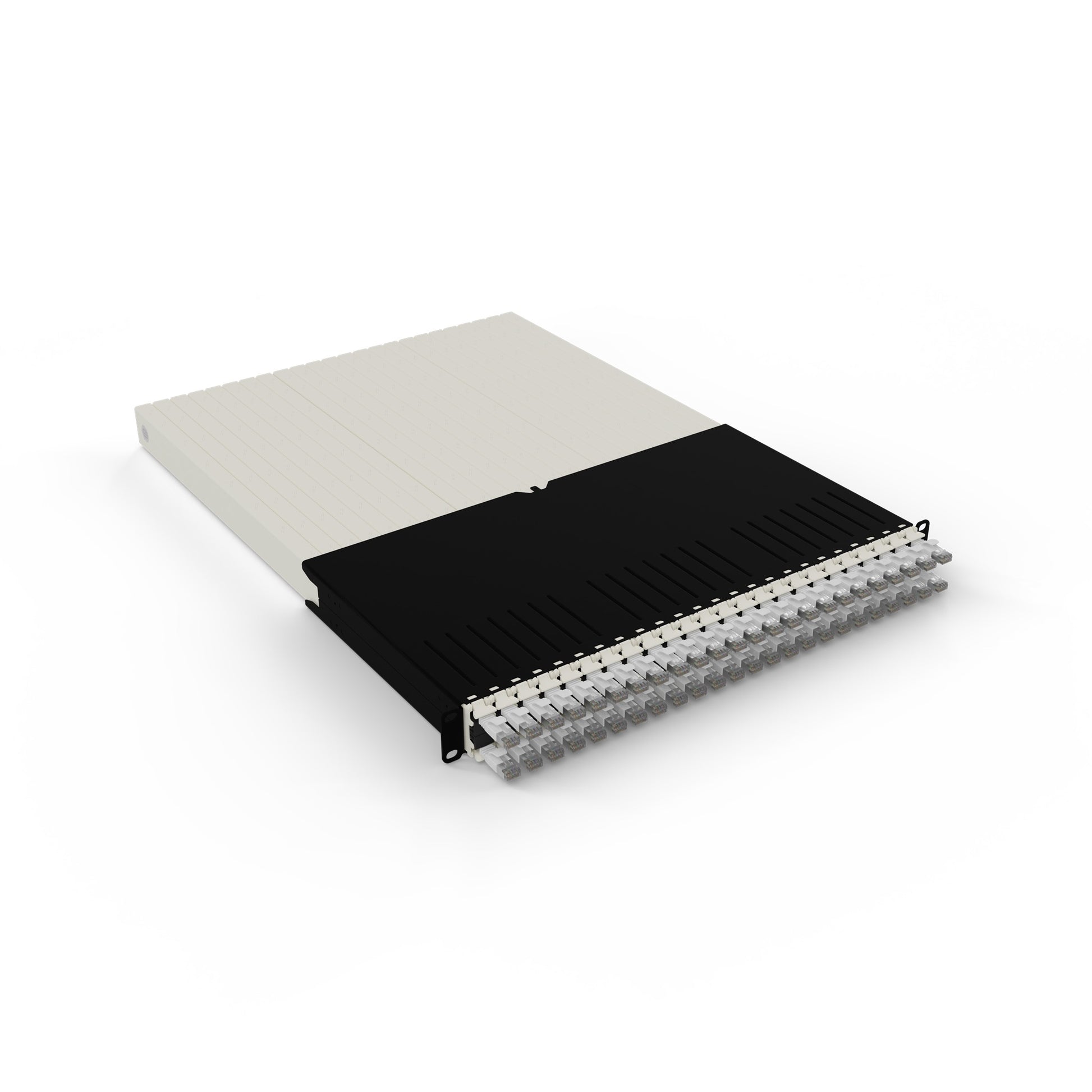 Patchbox 30RU – weiss, geschirmt
