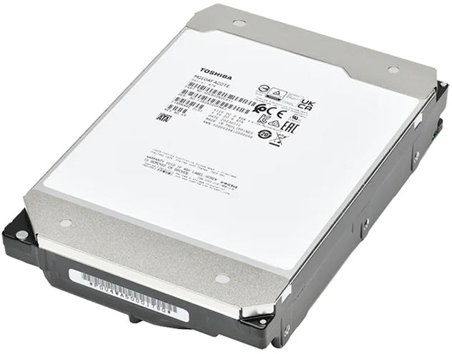 Toshiba MG10F 22 TB 3,5" HDD – 7'200 U/min, SATA 6 Gbit/s, 512 MB Cache, für NAS