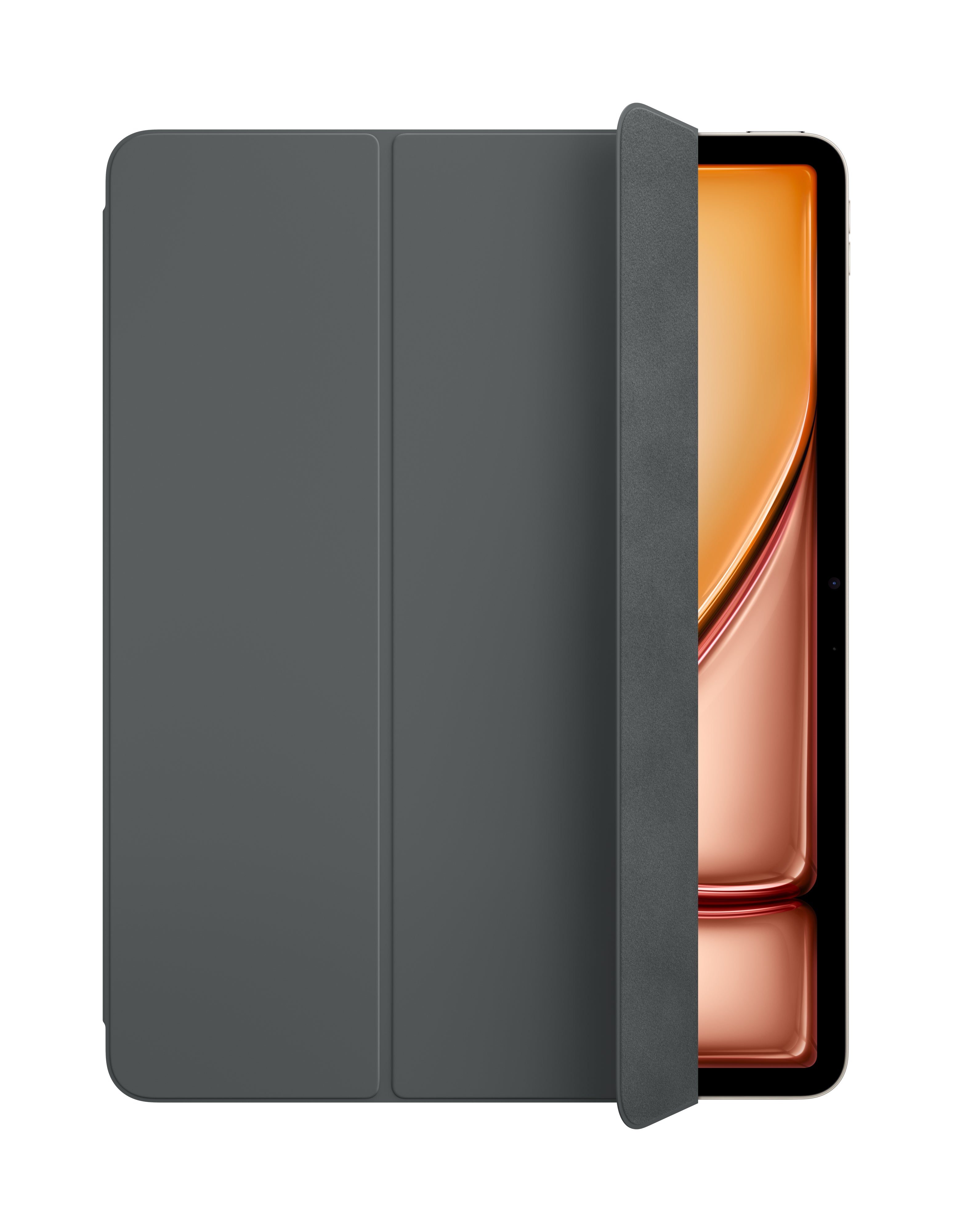 Apple Smart Folio Notebook-Schutzhülle – für iPad Air 13" (M2/2024), PU, Anthrazit