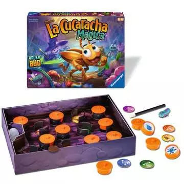 Ravensburger La Cucaracha Magica – Brettspiel, 2–4 Spieler, ab 6 Jahren, 20 Min., Mehrsprachig