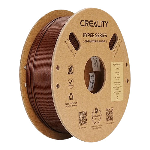 Creality 3D-Drucker-Filament Hyper PLA (Carbonfaser) 1,75 mm Ocker, 1 kg – für Creality 3D K1-C, K1 Max
