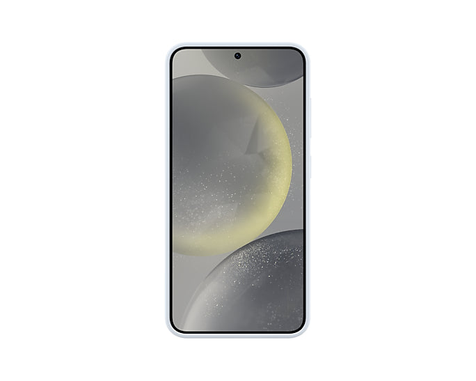 Samsung Backcover – für Samsung Galaxy S24 – hellblau – Silikon – mit Ständer, stossdämpfend