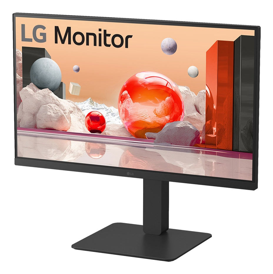 LG 27BA850-B – Monitor, 27", IPS, 100 Hz, 250 cd/m², Webcam, USB-C, KVM, VESA 100 × 100, Schwarz