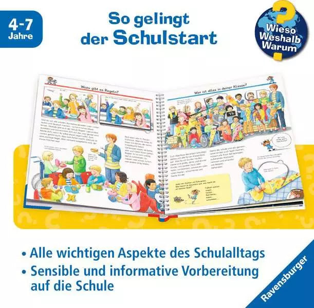 Ravensburger Buch – WWW: Ich komme in die Schule, Hardcover, 16 Seiten, Deutsch, 4–7 Jahre