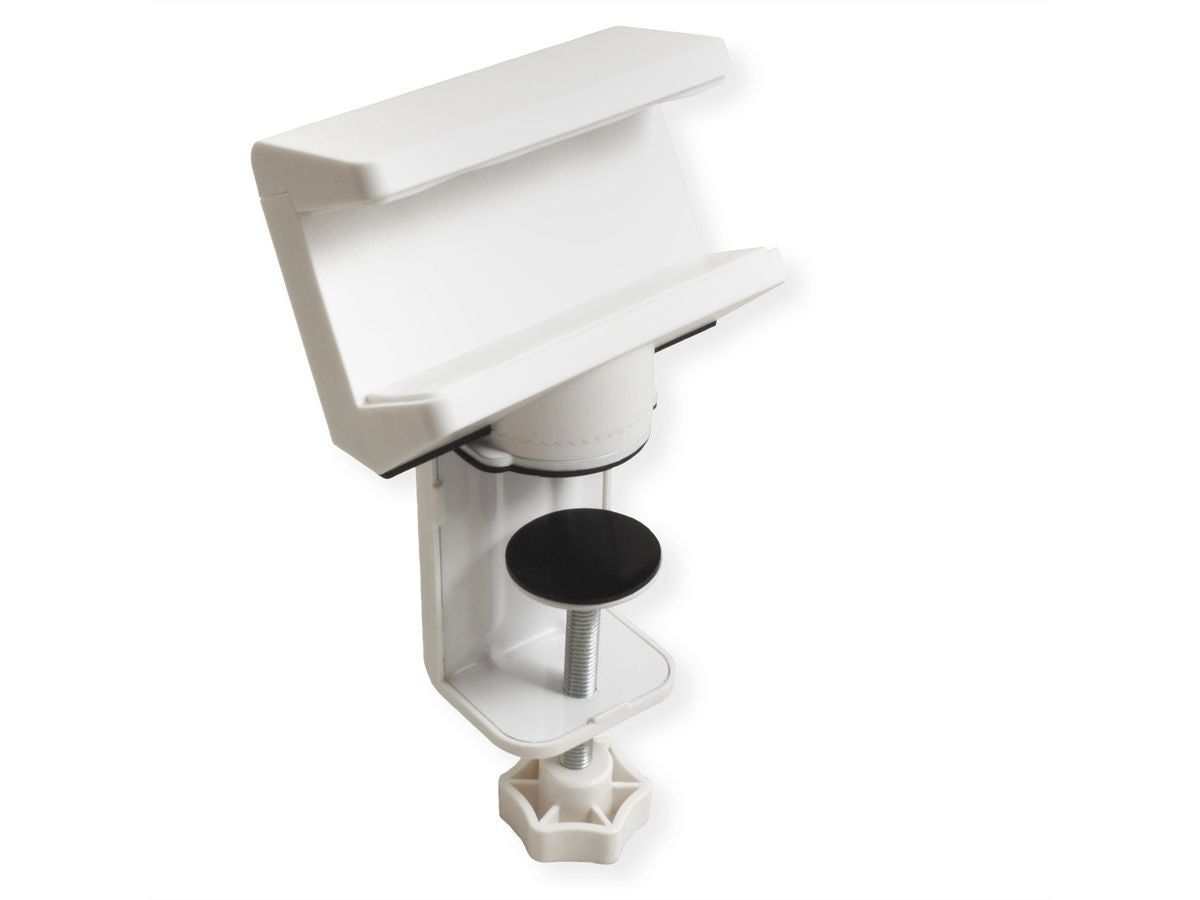 VALUE Kabel-Clip Klemmhalterung für Tisch/Bank – schwenkbar, verbessertes Kabelmanagement, 100 × 61 × 172 mm