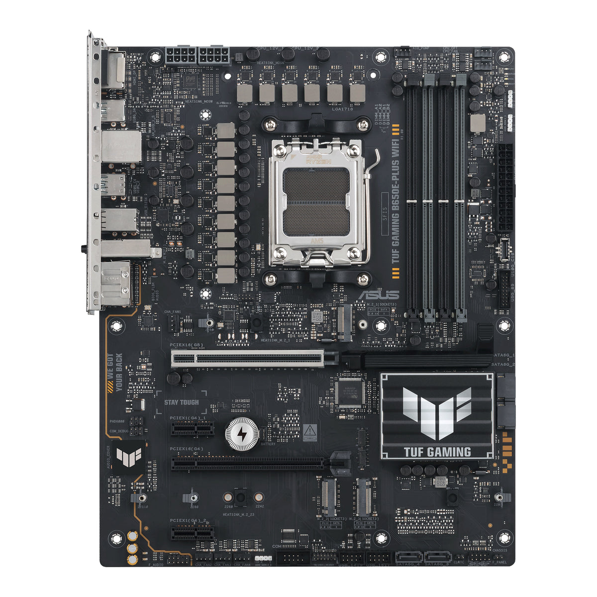 ASUS TUF GAMING B650E-PLUS WIFI – Mainboard – Sockel AM5, AMD B650E, ATX, DDR5